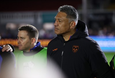 280226 - Dragons RFC v Benetton Rugby - United Rugby Championship - Dragons Head Coach Filo Tiatia 