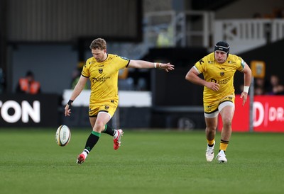 280226 - Dragons RFC v Benetton Rugby - United Rugby Championship - Angus O�Brien of Dragons 