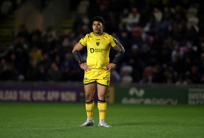 280226 - Dragons RFC v Benetton Rugby - United Rugby Championship - Fetuli Paea of Dragons 