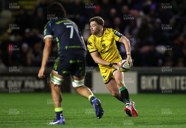 280226 - Dragons RFC v Benetton Rugby - United Rugby Championship - Angus O�Brien of Dragons 