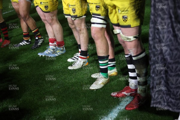 280226 - Dragons RFC v Benetton Rugby - United Rugby Championship - Origin socks