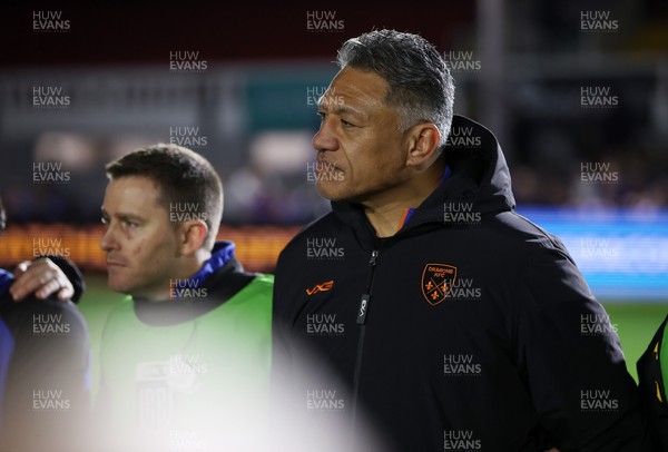 280226 - Dragons RFC v Benetton Rugby - United Rugby Championship - Dragons Head Coach Filo Tiatia 