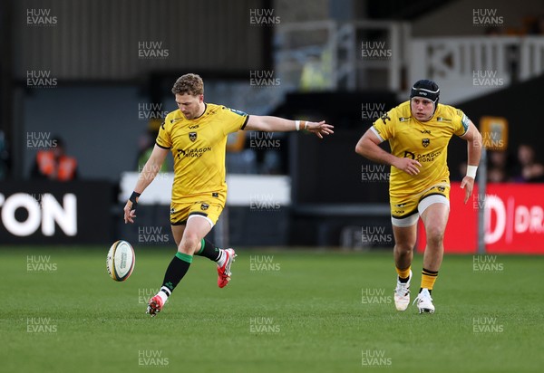 280226 - Dragons RFC v Benetton Rugby - United Rugby Championship - Angus O�Brien of Dragons 