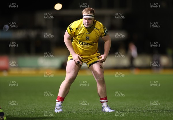 280226 - Dragons RFC v Benetton Rugby - United Rugby Championship - Owain James of Dragons 