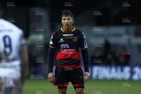 200118 Dragons v Union Bordeaux Begles - European Rugby Challenge Cup - Gavin Henson of Dragons 