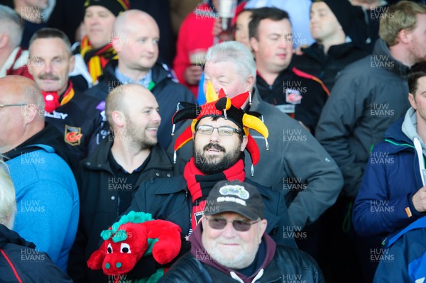 061018 - Dragons v Cardiff Blues - Guinness Pro 14 - Dragons fans