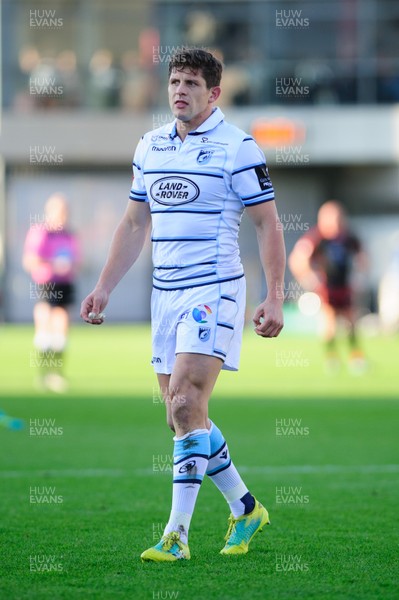 061018 - Dragons v Cardiff Blues - Guinness Pro 14 -  Lloyd Williams of the Cardiff Blues