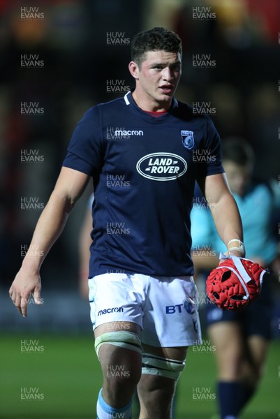 070918 - Dragons A v Cardiff Blues A - Celtic Cup - James Botham of Cardiff Blues