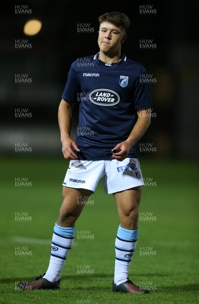 070918 - Dragons A v Cardiff Blues A - Celtic Cup - Jamie Hill of Cardiff Blues
