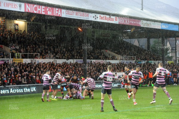 261217- Dragons v Cardiff Blues  Pro 12 A packed Rodney Parade for the Boxing Day clash with the Cardiff Blues
