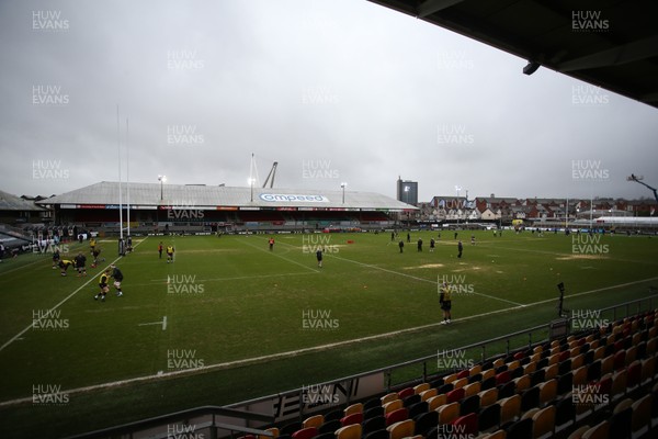 261220 - Dragons v Cardiff Blues - Guinness PRO14 - General View of Rodney Parade
