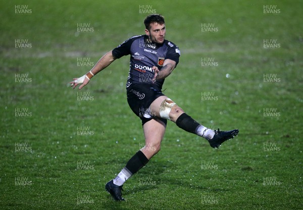 261220 - Dragons v Cardiff Blues - Guinness PRO14 - Josh Lewis of Dragons