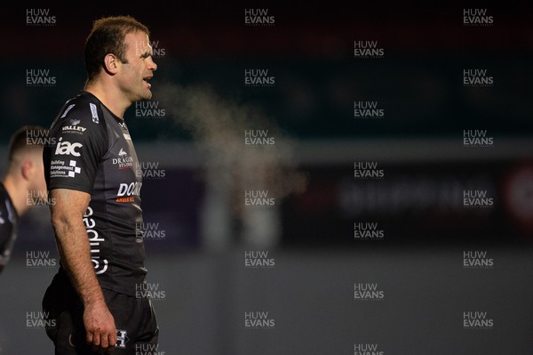 050221 - Dragons v Connacht - Guinness PRO14 - Jamie Roberts of Dragons