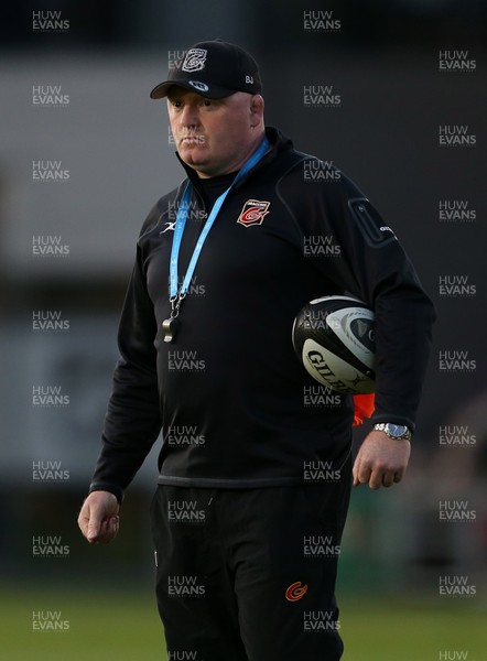 150917 - Dragons Rugby v Connacht - Guinness PRO14 - Dragons Head Coach Bernard Jackman