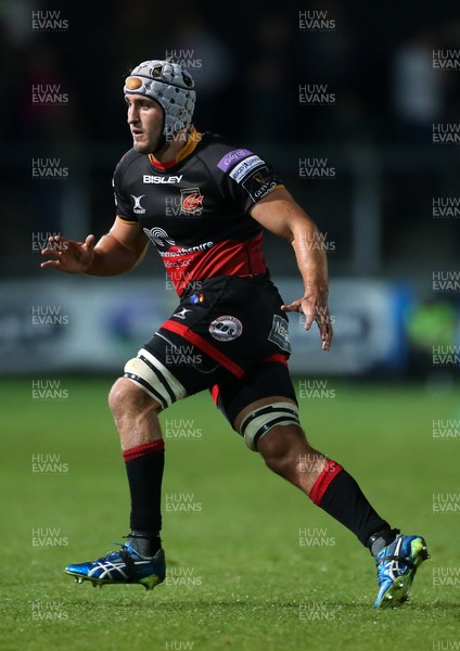 150917 - Dragons Rugby v Connacht - Guinness PRO14 - Ollie Griffiths of Dragons