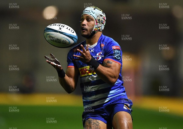 151021 - Dragons v DHL Stormers - United Rugby Championship - Leolin Zas of Stormers