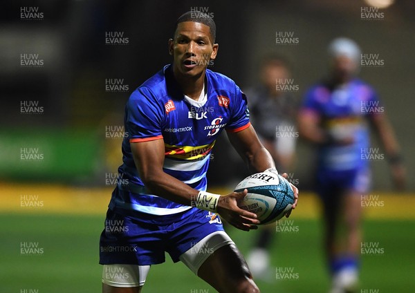 151021 - Dragons v DHL Stormers - United Rugby Championship - Manie Libbok of Stormers