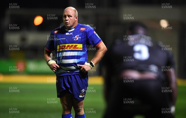 151021 - Dragons v DHL Stormers - United Rugby Championship - Brok Harris of Stormers