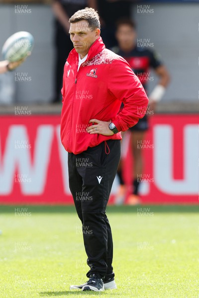 210522 - Dragons v Emirates Lions - United Rugby Championship - Emirates Lions Head Coach Ivan van Rooyen