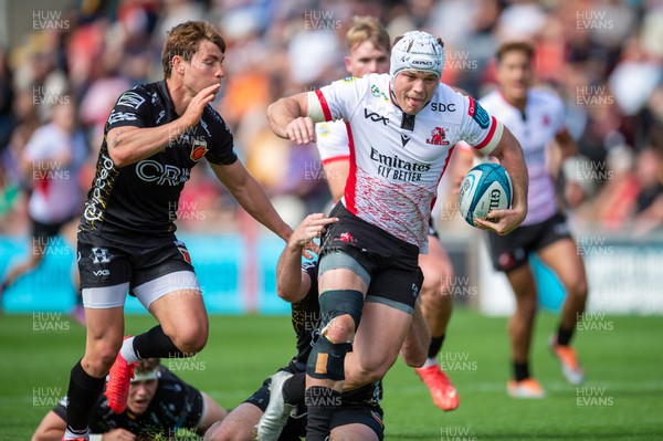 210522 - Dragons v Emirates Lions - United Rugby Championship - Henco van Wyk of Emirates Lions