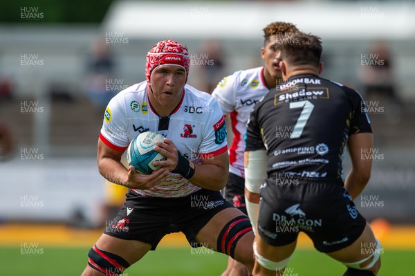 210522 - Dragons v Emirates Lions - United Rugby Championship - Ruan Venter of Emirates Lions