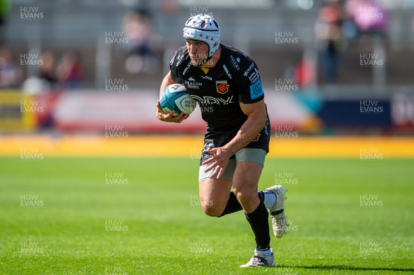 210522 - Dragons v Emirates Lions - United Rugby Championship - Ollie Griffiths of Dragons