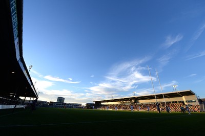 260816 - Newport-Gwent Dragons v Exeter Chiefs - Preseason Friendly -A general view of Rodney Parade