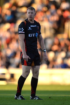 260816 - Newport-Gwent Dragons v Exeter Chiefs - Preseason Friendly -Jack Dixon of Dragons