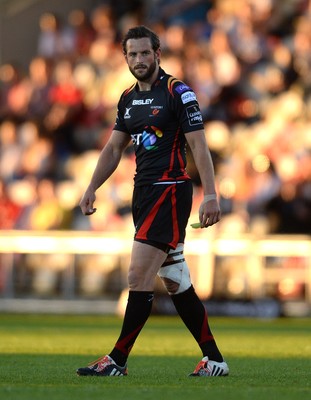 260816 - Newport-Gwent Dragons v Exeter Chiefs - Preseason Friendly -Nick Macleod of Dragons