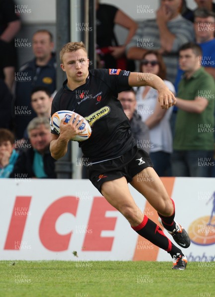 040812 - Newport Gwent Dragons v Gwent Select XV, Pre-season Friendly - Dragons Tom Prydie         