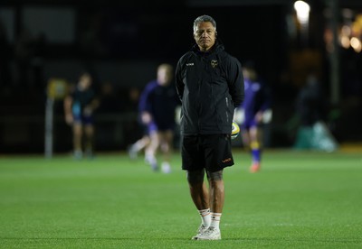 281125 - Dragons RFC v Leinster - United Rugby Championship - Dragons Head Coach Filo Tiatia 