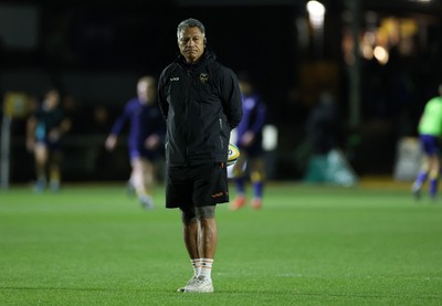 281125 - Dragons RFC v Leinster - United Rugby Championship - Dragons Head Coach Filo Tiatia 