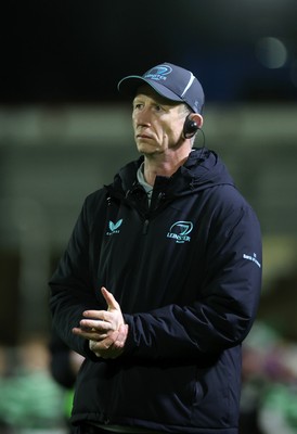 281125 - Dragons RFC v Leinster - United Rugby Championship - Leinster Head Coach Leo Cullen 