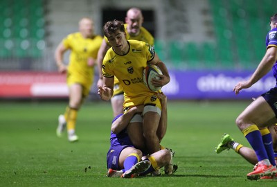 281125 - Dragons RFC v Leinster - United Rugby Championship - Huw Anderson of Dragons 