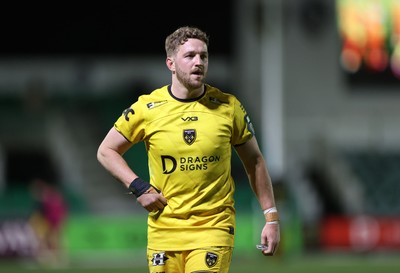 281125 - Dragons RFC v Leinster - United Rugby Championship - Angus O�Brien of Dragons 