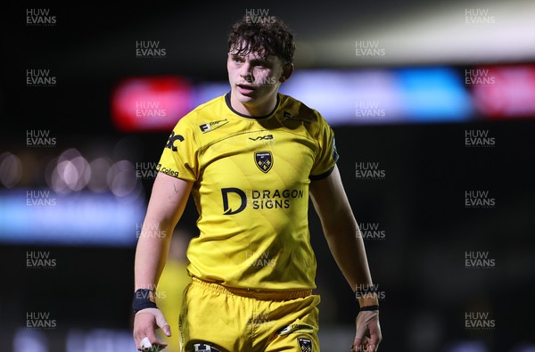 281125 - Dragons RFC v Leinster - United Rugby Championship - Ryan Woodman of Dragons 