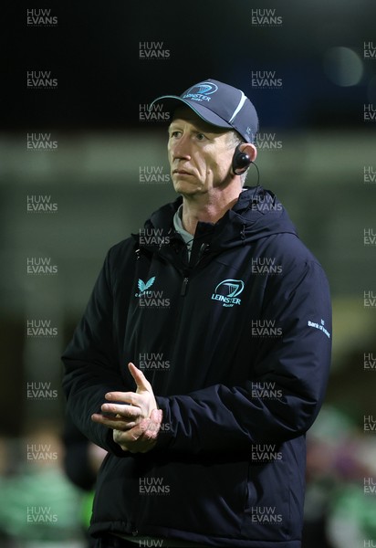 281125 - Dragons RFC v Leinster - United Rugby Championship - Leinster Head Coach Leo Cullen 