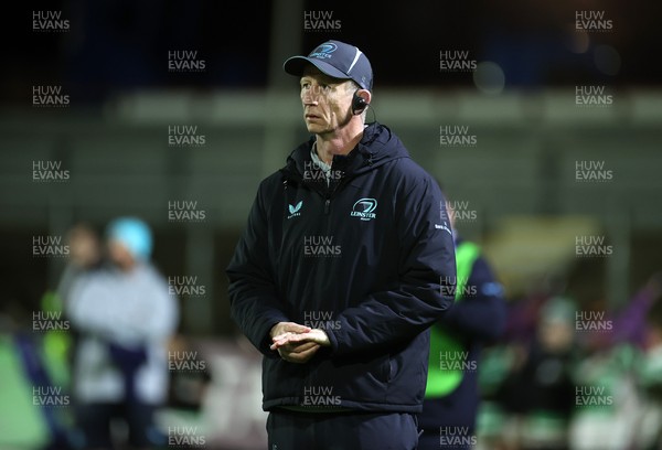 281125 - Dragons RFC v Leinster - United Rugby Championship - Leinster Head Coach Leo Cullen 
