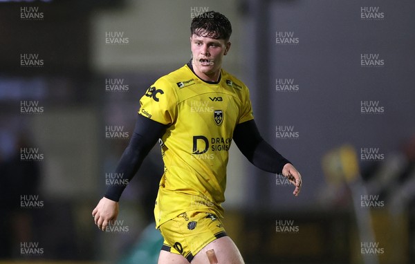 281125 - Dragons RFC v Leinster - United Rugby Championship - Will Austin of Dragons 