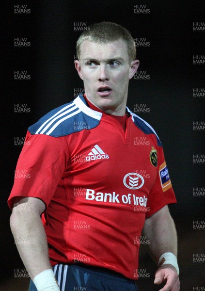 291113 - Newport Gwent Dragons v Munster, RaboDirect PRO12 - Munster's Keith Earls