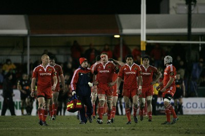 06.02.10 Dragons v Munster... Munster players dejected at the end of the game. 