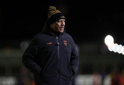 160126 - Dragons v Newcastle Red Bulls - European Rugby Challenge Cup - Dragons Head Coach Filo Tiatia 