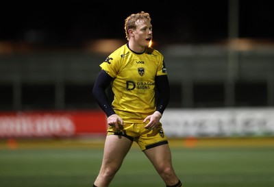 160126 - Dragons v Newcastle Red Bulls - European Rugby Challenge Cup - David Richards of Dragons 