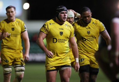 160126 - Dragons v Newcastle Red Bulls - European Rugby Challenge Cup - Rodrigo Martinez of Dragons 