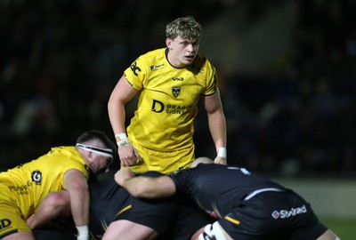 160126 - Dragons v Newcastle Red Bulls - European Rugby Challenge Cup - Ryan Woodman of Dragons 