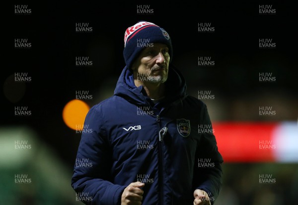 160126 - Dragons v Newcastle Red Bulls - European Rugby Challenge Cup - Newcastle Head Coach Alan Dickens 