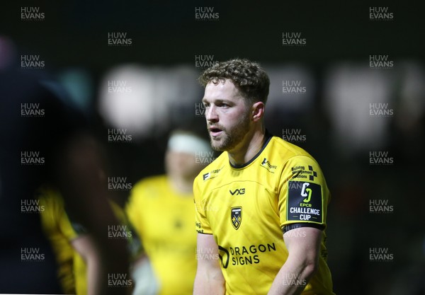 160126 - Dragons v Newcastle Red Bulls - European Rugby Challenge Cup - Angus O�Brien of Dragons 