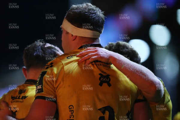 160126 - Dragons v Newcastle Red Bulls - European Rugby Challenge Cup - Ben Carter of Dragons 