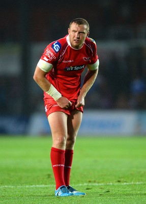 210815 - Newport-Gwent Dragons v Scarlets - Preseason Friendly -Hadleigh Parks of Scarlets