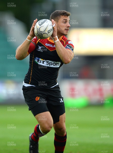 210815 - Newport-Gwent Dragons v Scarlets - Preseason Friendly -Dorian Jones of Dragons